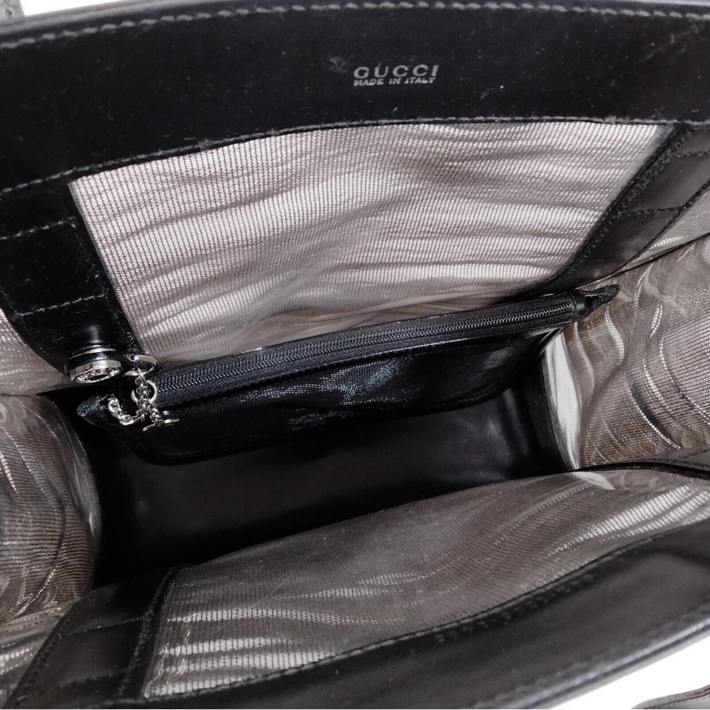 Vintage Gucci Hand Bag Black Nylon